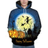 Halloween costumes Hoodies unisex halloween 2019 Couples Hoodies Top Tracksuits Pumpkin Witch - menochic